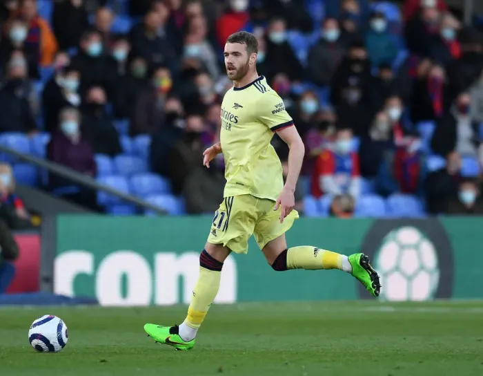 Framed Print : Calum Chambers in Action: Crystal Palace vs Arsenal, Premier League 2020-21 Framed Print : Calum Chambers in Action: Crystal Palace vs Arsenal, Premier League 2020-21