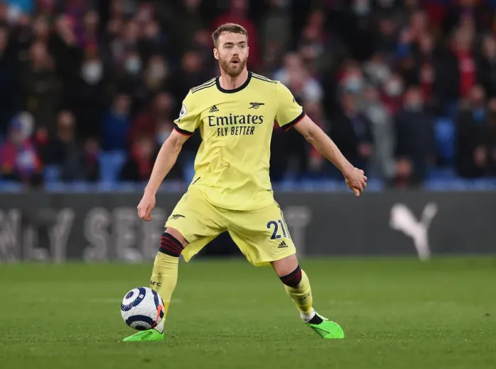 Framed Print : Calum Chambers in Action: Crystal Palace vs Arsenal, Premier League 2020-21 Framed Print : Calum Chambers in Action: Crystal Palace vs Arsenal, Premier League 2020-21