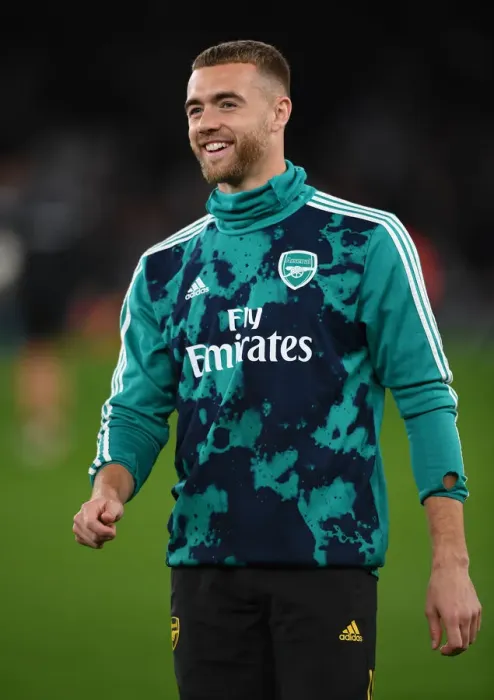Framed Print : Calum Chambers Readies for Arsenal's UEFA Europa League Clash Against Vitoria Guimaraes Framed Print : Calum Chambers Readies for Arsenal's UEFA Europa League Clash Against Vitoria Guimaraes