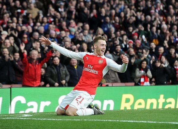 Calum Chambers Scores the Winner: Arsenal Triumphs over Burnley in FA Cup Fourth Round