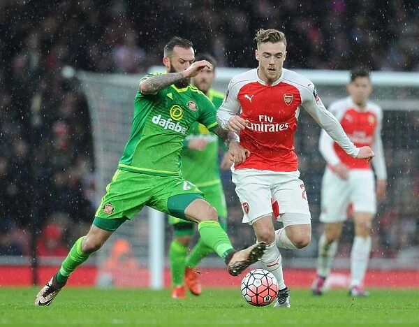 Calum Chambers Thrilling Run: Arsenal Overpowers Sunderland in FA Cup Clash