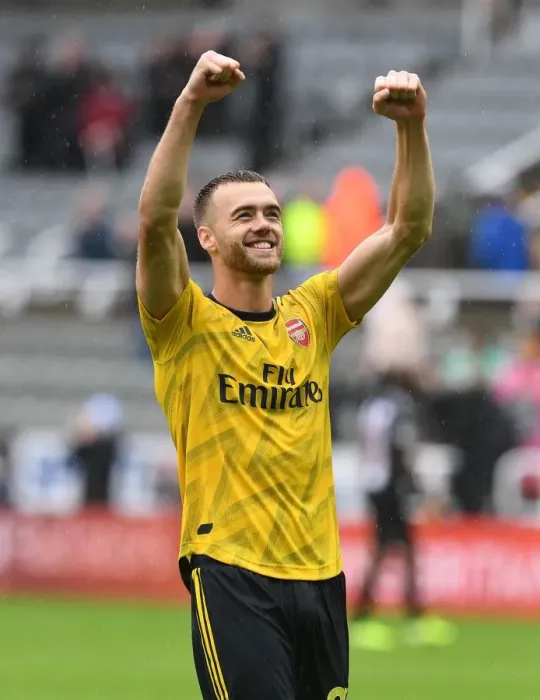 Framed Print : Calum Chambers Triumph: Arsenal's Newcastle Victory - Arsenal Fans Euphoria