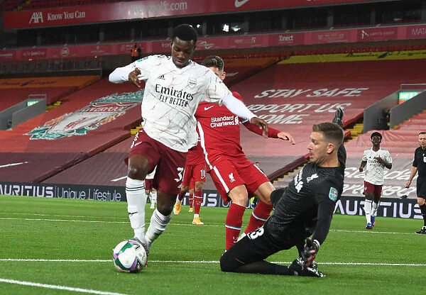 Carabao Cup Drama: Nketiah's Penalty Saved by Adrian - Liverpool vs Arsenal