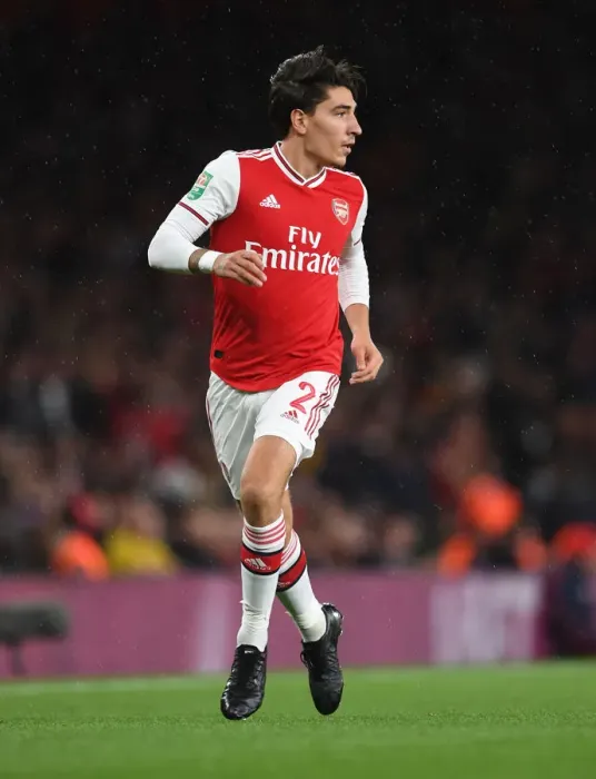 Framed Print : Carabao Cup Showdown: Hector Bellerin's Unyielding Performance for Arsenal Against Nottingham Forest Framed Print : Carabao Cup Showdown: Hector Bellerin's Unyielding Performance for Arsenal Against Nottingham Forest