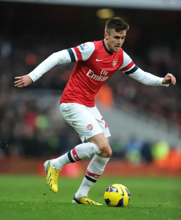 Framed Print : Carl Jenkinson: In Action for Arsenal Against Aston Villa, Premier League 2012-13 Framed Print : Carl Jenkinson: In Action for Arsenal Against Aston Villa, Premier League 2012-13
