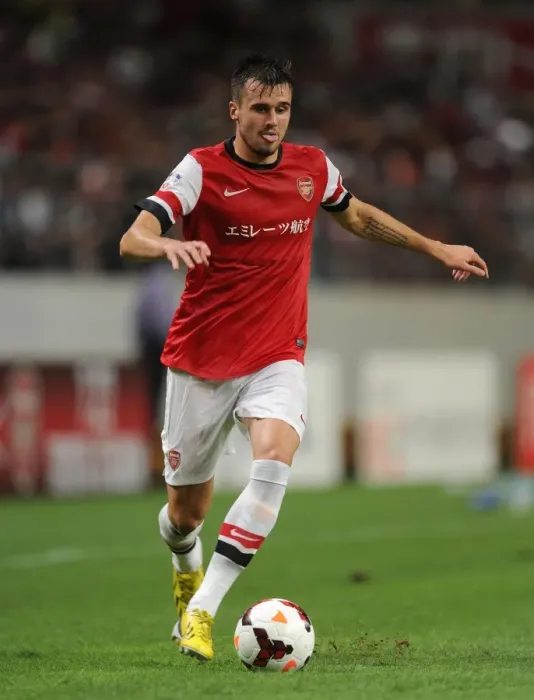 Framed Print : Carl Jenkinson in Action for Arsenal Against Nagoya Grampus in Japan, 2013 Framed Print : Carl Jenkinson in Action for Arsenal Against Nagoya Grampus in Japan, 2013
