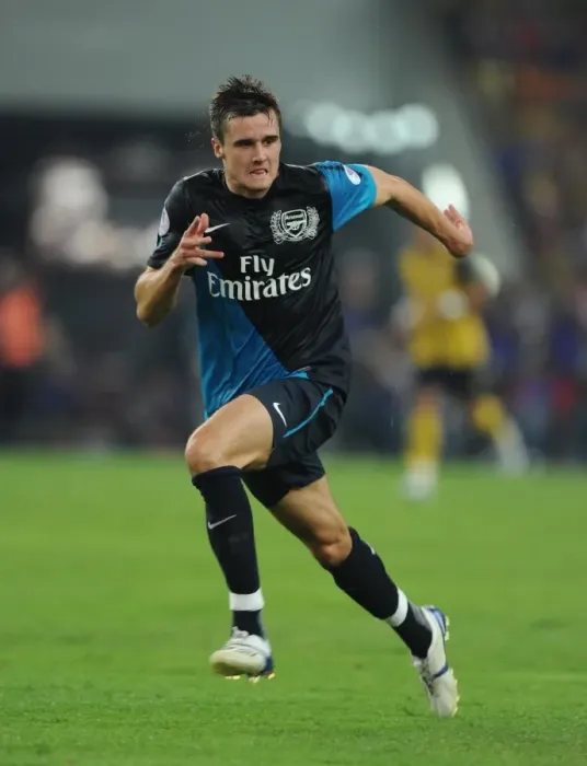 Framed Print : Carl Jenkinson (Arsenal). Malaysia XI 0: 4 Arsenal, Bukit Jalil Stadium Framed Print : Carl Jenkinson (Arsenal). Malaysia XI 0: 4 Arsenal, Bukit Jalil Stadium