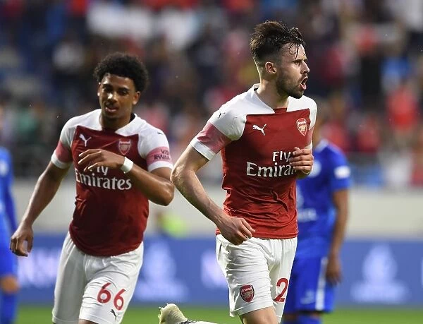 Carl Jenkinson Scores for Arsenal against Al-Nasr Dubai SC in Friendly Match, 2019