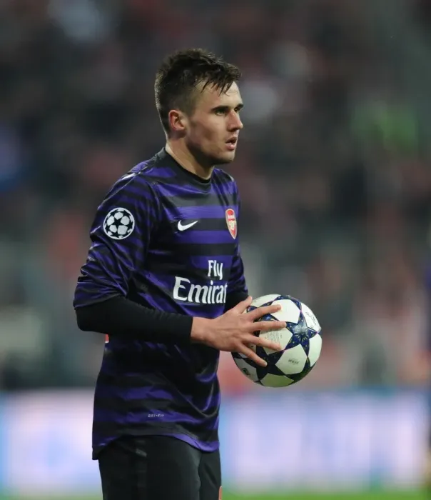 Framed Print : Carl Jenkinson's Defiant Stand: Arsenal vs. Bayern Munich in the 2012-13 UEFA Champions League Framed Print : Carl Jenkinson's Defiant Stand: Arsenal vs. Bayern Munich in the 2012-13 UEFA Champions League