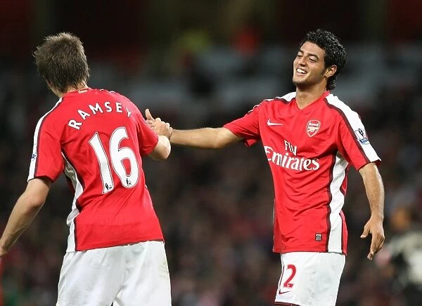 Carlos Vela and Aaron Ramsey (Arsenal)