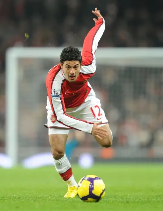 Framed Print : Carlos Vela (Arsenal). Arsenal 4: 2 Bolton Wanderers, Barclays Premier League