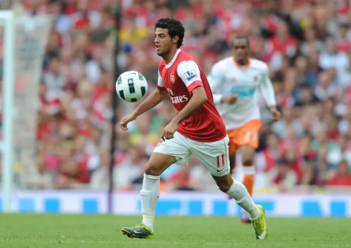 Framed Print : Carlos Vela (Arsenal). Arsenal 6: 0 Blackpool, Barclays Premier League, Emirates Stadium Framed Print : Carlos Vela (Arsenal). Arsenal 6: 0 Blackpool, Barclays Premier League, Emirates Stadium