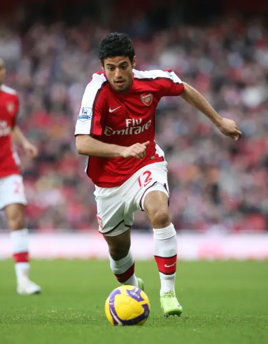 Framed Print : Carlos Vela: Arsenal's Silent Striker at Emirates Stadium in 0:0 Draw Against Sunderland, 2009