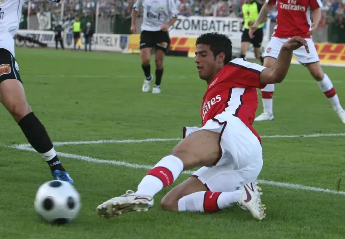 Framed Print : Carlos Vela's Battle: Szombathely vs. Arsenal, 2008 - The Draw Framed Print : Carlos Vela's Battle: Szombathely vs. Arsenal, 2008 - The Draw