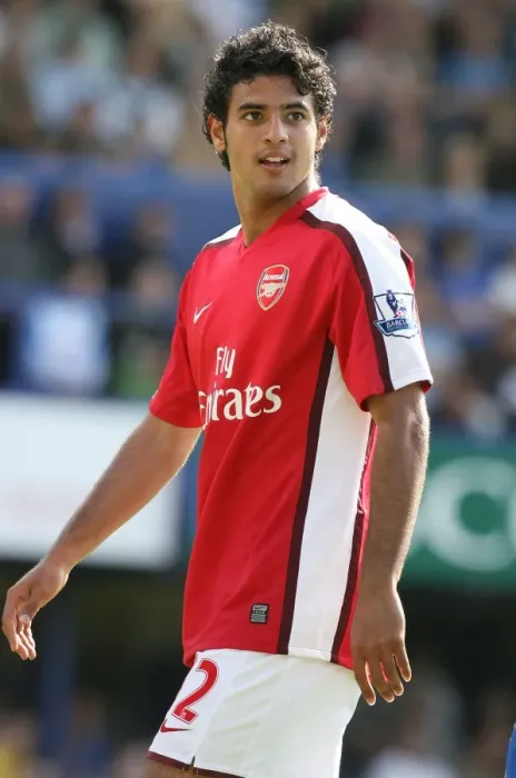 Framed Print : Carlos Vela's Brilliant Performance: Arsenal's 4-0 Thrashing of Portsmouth in the Premier League