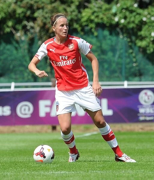 Casey Stoney in Action: Millwall Lionesses vs. Arsenal Ladies, WSL Continental Cup