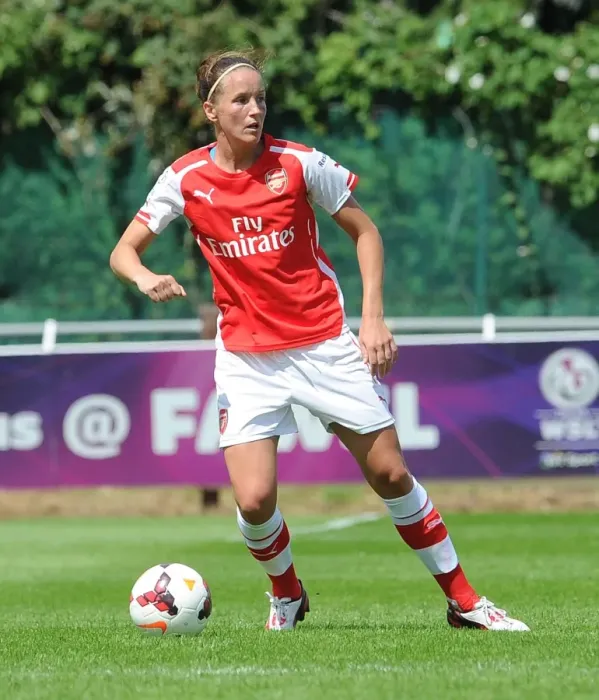 Framed Print : Casey Stoney in Action: Millwall Lionesses vs. Arsenal Ladies, WSL Continental Cup