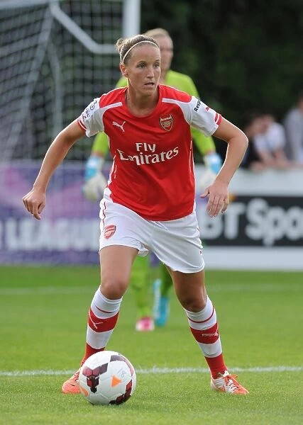 Casey Stoney in Action: WSL Match - Chelsea vs. Arsenal (2014)