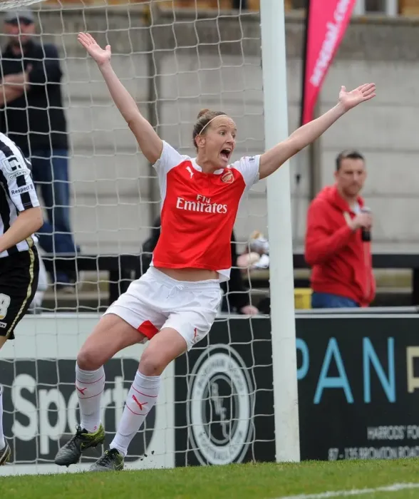 Framed Print : Casey Stoney (Arsenal Ladies). Arsenal Ladies 2: 2 Notts County Ladies Framed Print : Casey Stoney (Arsenal Ladies). Arsenal Ladies 2: 2 Notts County Ladies