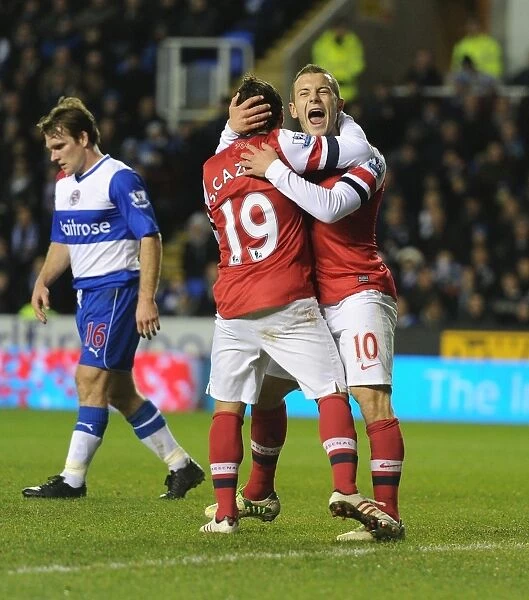 Cazorla and Wilshere: Unforgettable Moment as Arsenal Scored Their Fourth Goal Against Reading (2012-13)