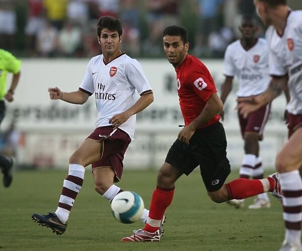 Cesc Fabregas in Action: Arsenal's 3-0 Victory over Genclerbirligi, Austria 2007