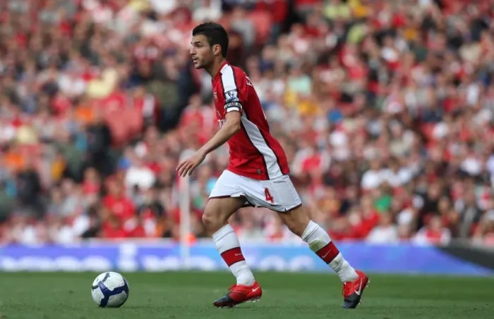 Framed Print : Cesc Fabregas in Action: Arsenal's Dominant 6-2 Win Over Blackburn Rovers, Barclays Premier League, Emirates Stadium, 4 / 10 / 09