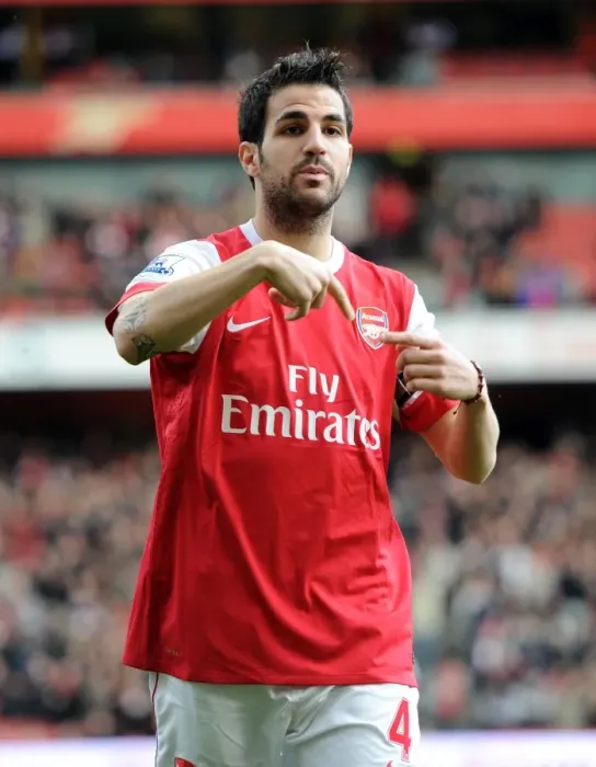 Framed Print : Cesc Fabregas (Arsenal). Arsenal 2: 0 Wolverhampton Wanderers. Barclays Premier League