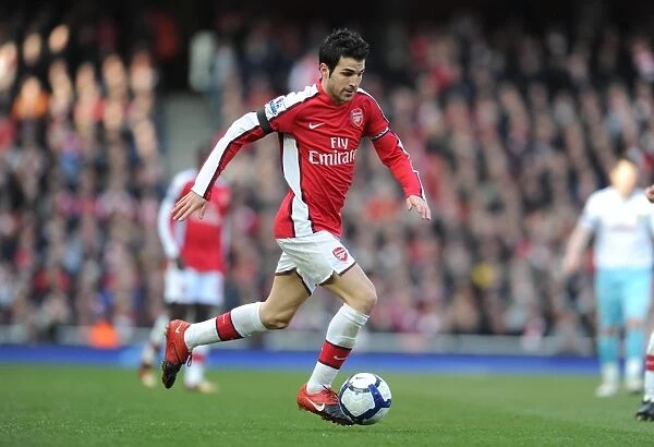 Cesc Fabregas (Arsenal). Arsenal 3: 1 Burnley, Barclays Premier League, Emirates Stadium
