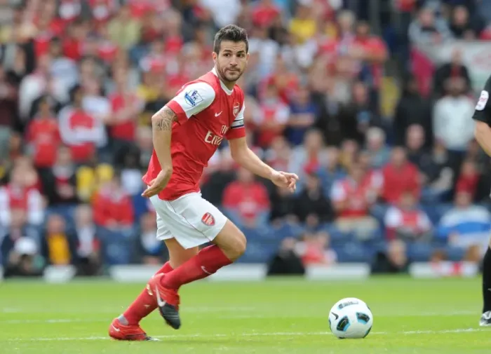 Framed Print : Cesc Fabregas (Arsenal). Blackburn Rovers 1: 2 Arsenal, Barcalys Premier League Framed Print : Cesc Fabregas (Arsenal). Blackburn Rovers 1: 2 Arsenal, Barcalys Premier League