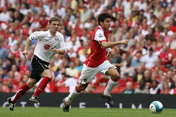 Cesc Fabregas (Arsenal) Chris Baird (Fulham)