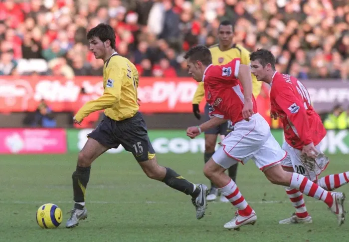 Framed Print : Cesc Fabregas (Arsenal) Darren Ambrose and Bryan Hughes (Charlton) Framed Print : Cesc Fabregas (Arsenal) Darren Ambrose and Bryan Hughes (Charlton)