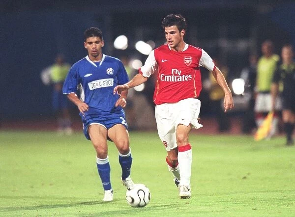 Cesc Fabregas (Arsenal) Eduardo Alves Da Silva (Dinamo Zagreb)