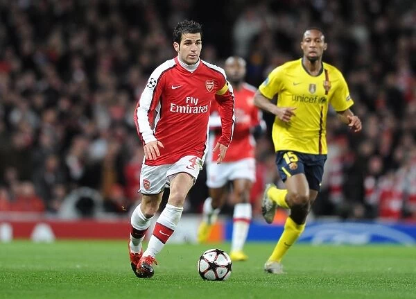 Cesc Fabregas (Arsenal) Seydou Keita (Barcelona). Arsenal 2: 2 Barcelona