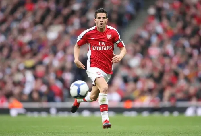 Framed Print : Cesc Fabregas and Arsenal's Triumph: 3-1 Over Birmingham City (17 / 10 / 09)