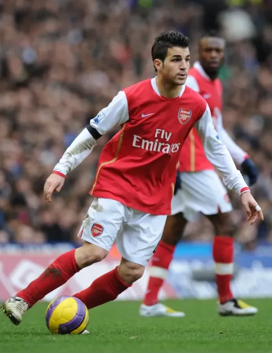 Framed Print : Cesc Fabregas: Battle at Birmingham - 2:2 Stalemate for Arsenal, 2008