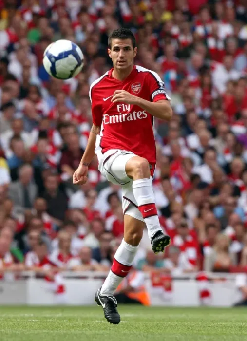 Framed Print : Cesc Fabregas Brilliant Performance: Arsenal's 4-1 Victory over Portsmouth (August 22, 2009)