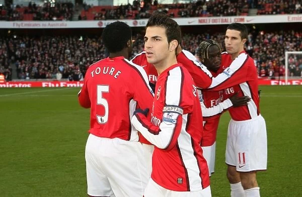 Cesc Fabregas: Leading Arsenal to Victory (1:0 vs Wigan, Barclays Premier League, Emirates Stadium, London, 6 / 12 / 2008)