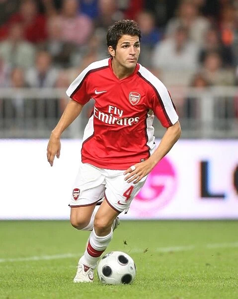 Cesc Fabregas: Leading Arsenal to Victory over Ajax at the Amsterdam Tournament, 2008