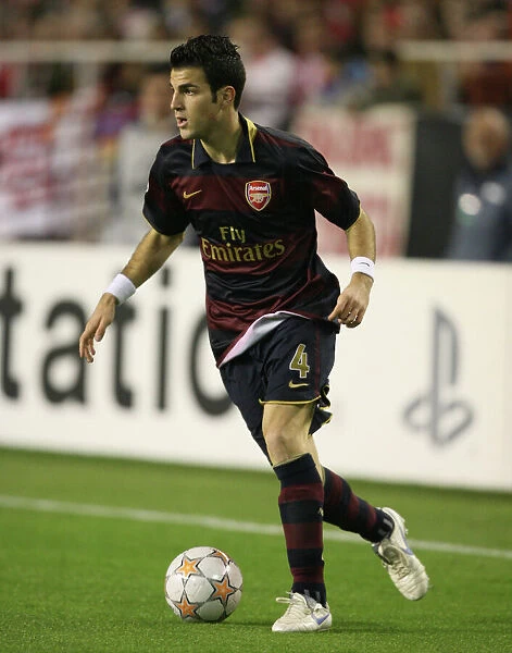 Cesc Fabregas: Leading Arsenal to Victory in Seville, UEFA Champions League, Group H, 2007