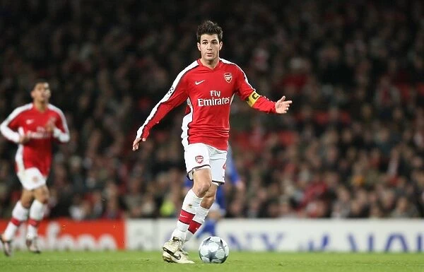 Cesc Fabregas Leads Arsenal to 1:0 Victory over Dynamo Kyiv in Champions League Group Stage, Emirates Stadium, 2008