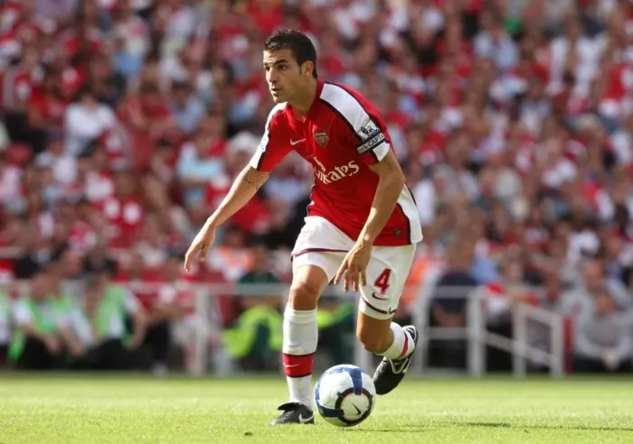 Framed Print : Cesc Fabregas Leads Arsenal to 4-1 Victory over Portsmouth in the Premier League (22 / 8 / 09) Framed Print : Cesc Fabregas Leads Arsenal to 4-1 Victory over Portsmouth in the Premier League (22 / 8 / 09)