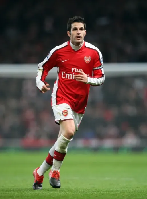 Framed Print : Cesc Fabregas Leads Arsenal to 4-2 Victory over Bolton Wanderers in Barclays Premier League