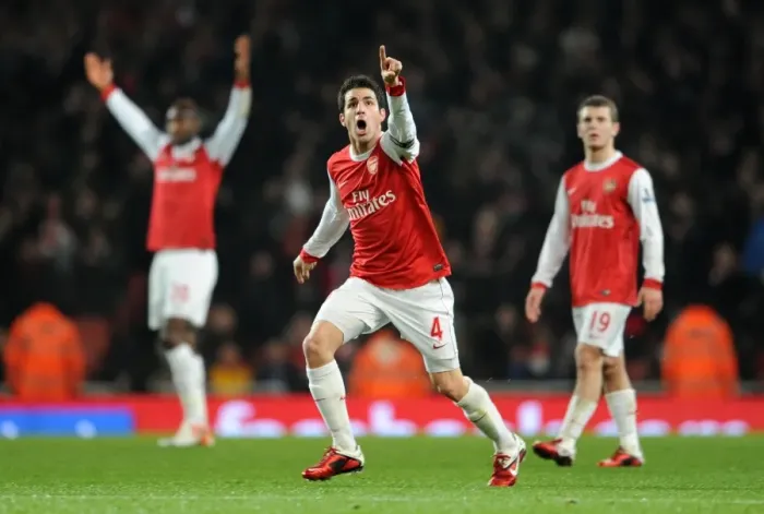 Framed Print : Cesc Fabregas Re-lives Controversial Everton Goal: Arsenal 2:1 Framed Print : Cesc Fabregas Re-lives Controversial Everton Goal: Arsenal 2:1