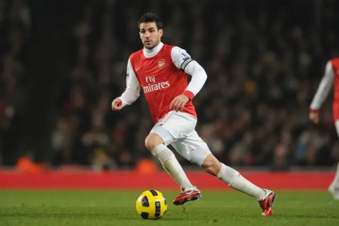 Framed Print : Cesc Fabregas: Stalemate at Emirates as Arsenal and Manchester City Draw, Premier League 2011