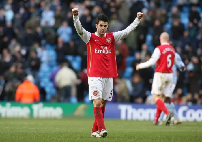 Framed Print : Cesc Fabregas Triumph: Arsenal's Glorious 3-1 Victory Over Manchester City, 2008 Framed Print : Cesc Fabregas Triumph: Arsenal's Glorious 3-1 Victory Over Manchester City, 2008