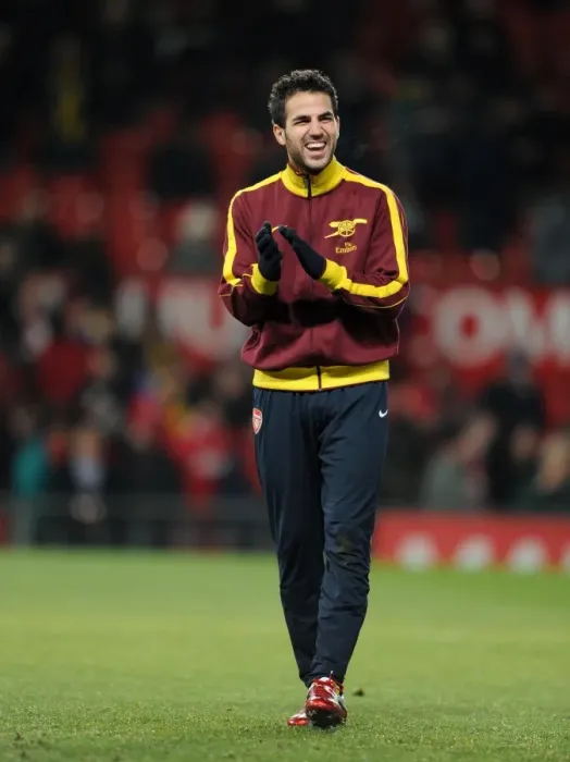 Framed Print : Cesc Fabregas vs Manchester United: Arsenal's Defeat at Old Trafford (BPL 13 / 12 / 10)