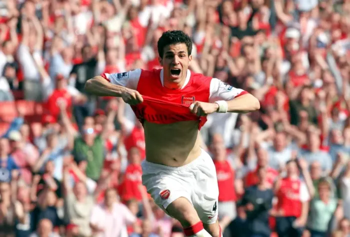 Framed Print : Cesc Fabregas's Brilliant Goal: Arsenal Leads 2-1 vs. Bolton Wanderers, FA Premiership Framed Print : Cesc Fabregas's Brilliant Goal: Arsenal Leads 2-1 vs. Bolton Wanderers, FA Premiership