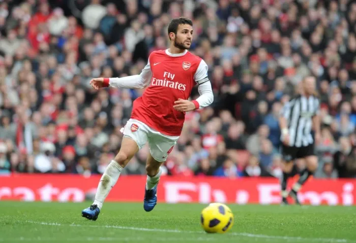 Framed Print : Cesc Fabregas's Goal Gives Newcastle United 1-0 Victory over Arsenal, Barclays Premier League, Emirates Stadium, 2010