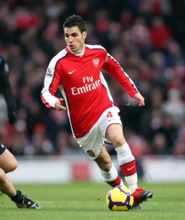 Framed Print : Cesc Fabregas's Heartbreaking Performance: Arsenal 1-3 Manchester United, Barclays Premier League (2010)