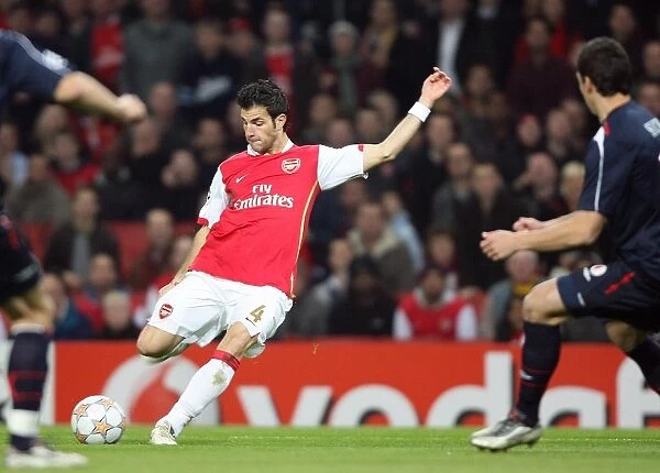 Cesc Fabregas's Historic First Goal: Arsenal's 7-0 Victory Over Slavia Prague in the UEFA Champions League (23 / 10 / 07)